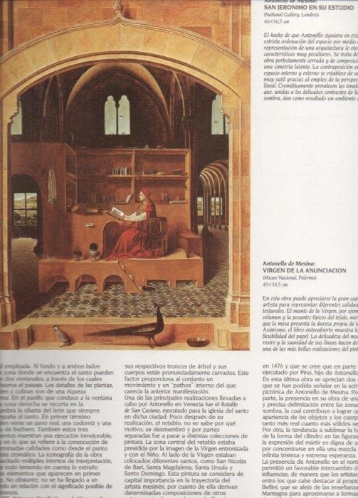 LAMINA V20408: San Jeronimo en su estudio por Antonello de Mesina