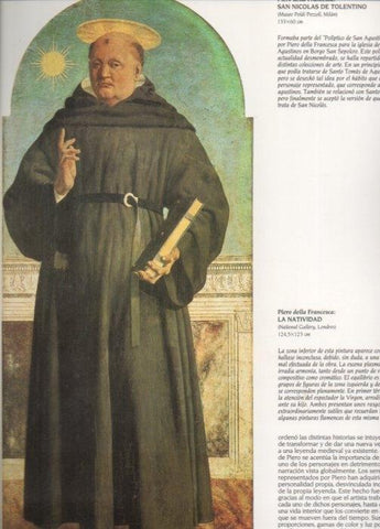 LAMINA V20399: San Nicolas de Tolentino por Piero della Francesca
