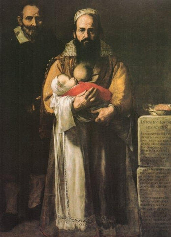 LAMINA V20341: La mujer barbuda por Ribera