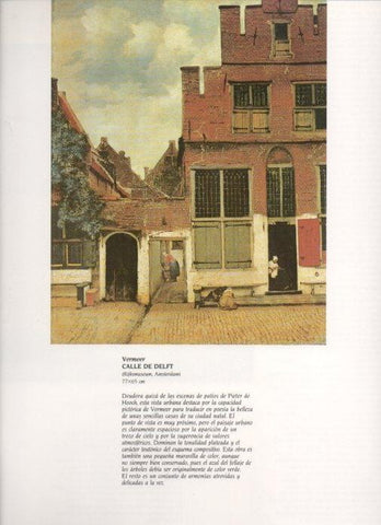LAMINA V20339: Calle de Delft por Vermeer