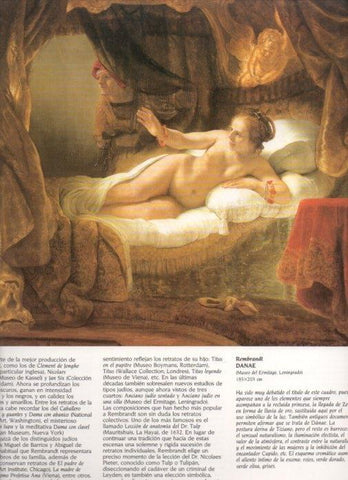 LAMINA V20332: Danae por Rembrandt