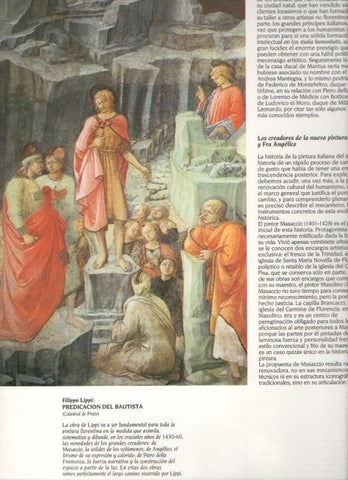 LAMINA V20366: Predicacion del Bautista por Filippo Lippi