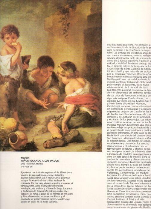 LAMINA V20356: Niños jugando a los dados por Murillo