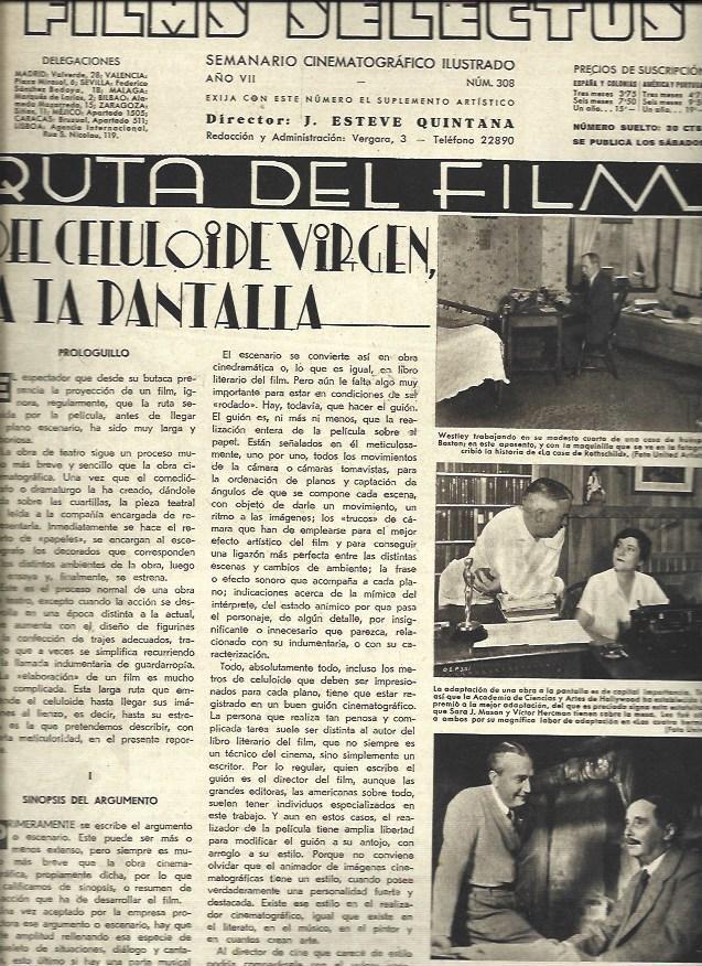 LAMINA 32392: Ruta del Film