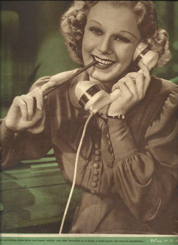 LAMINA 32397: Jean Harlow en Entre esposa y secretaria