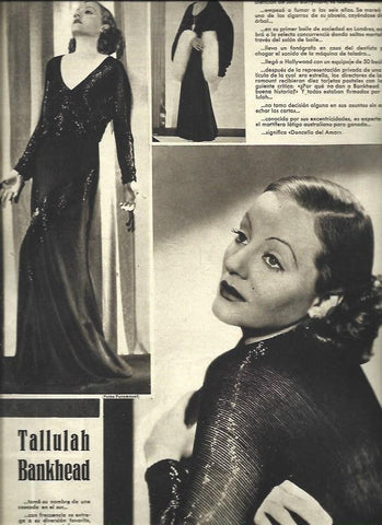 LAMINA 32398: Tallulah Bankhead
