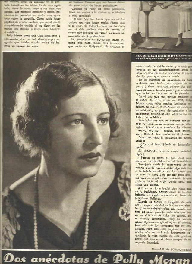 LAMINA 32388: Polly Moran