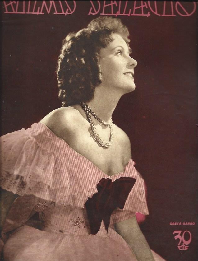 LAMINA 32380: Portada de Films Selectos con Greta Garbo, numero 310 de 5 diciembre