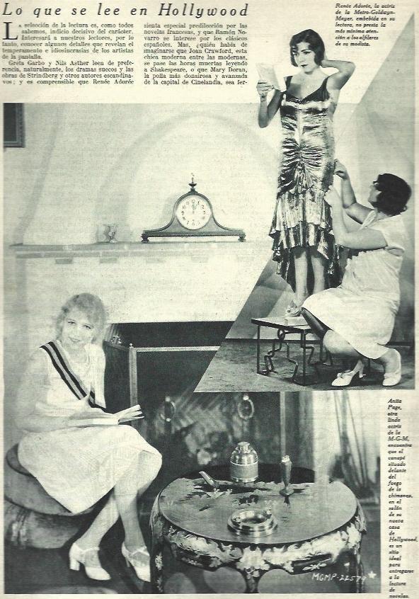 LAMINA 32435: Renee Adoree y Anita Page