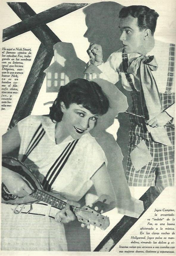 LAMINA 32436: Joyce Compton y Nick Stuart
