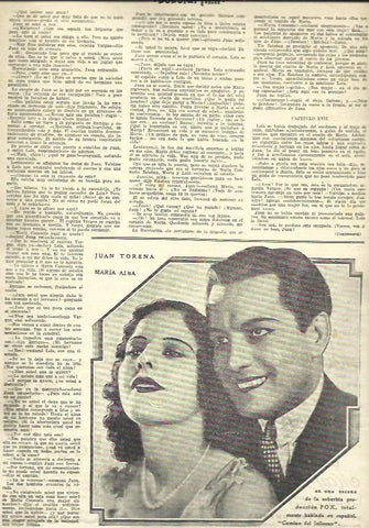 LAMINA 32429: Juan Torena y Maria Alba