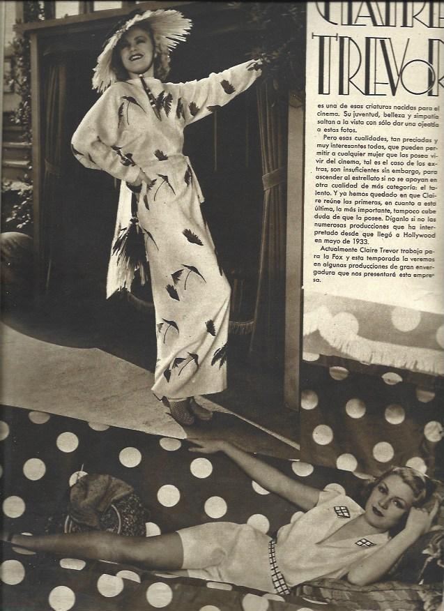 LAMINA 32411: Claire Trevor