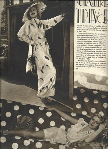 LAMINA 32411: Claire Trevor
