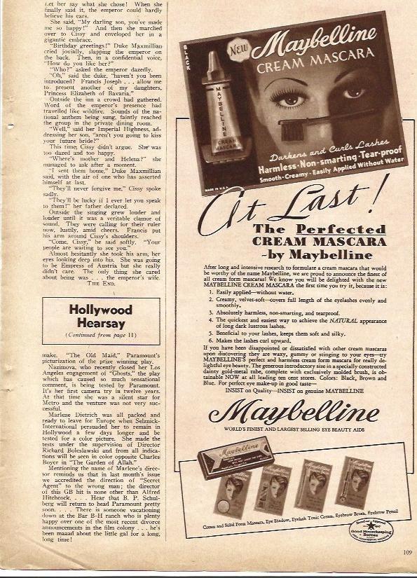 LAMINA 32320: Maybelline, publicidad