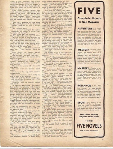 LAMINA 32323: Publicidad de June Five Novels