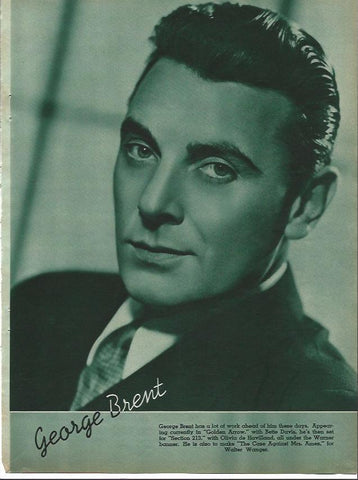 LAMINA 32295: George Brent
