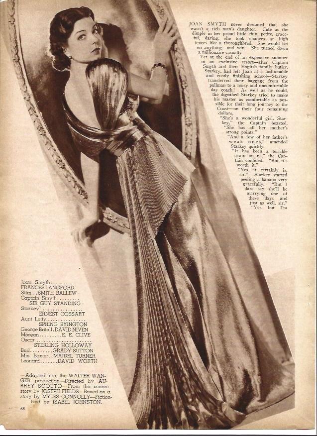 LAMINA 32301: Frances Langford
