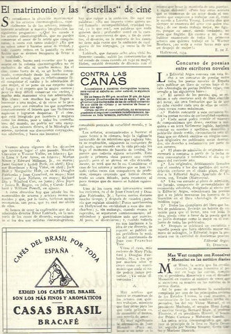 LAMINA 32331: Publicidad de Casas Brasil - Bracafe