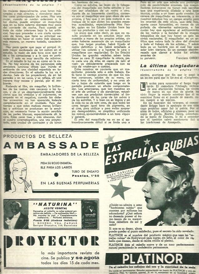 LAMINA 32367: Publicidad de Ambassade