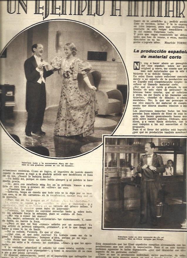 LAMINA 32353: Valeriano Leon y Mary del Carmen