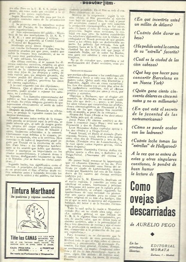 LAMINA 32332: Publicidad de Tintura Marthland