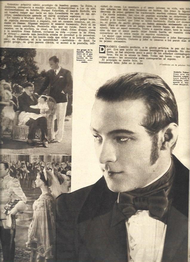 LAMINA 32349: Rodolfo Valentino