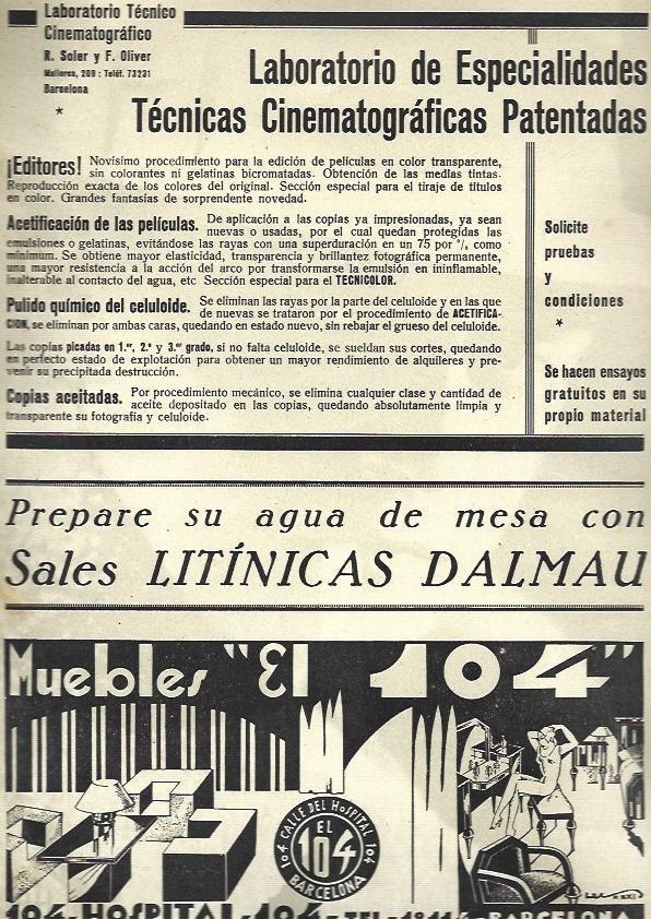 LAMINA 32546: Publicidad de Sales Litinicas Dalmau