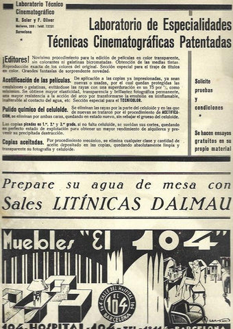LAMINA 32546: Publicidad de Sales Litinicas Dalmau
