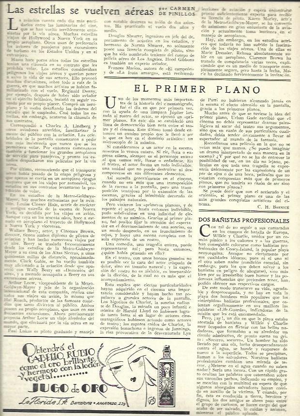 LAMINA 32535: Publicidad de Jugo de Oro