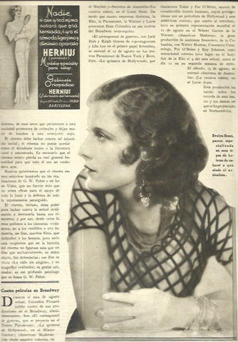 LAMINA 32542: Evelyn Brent