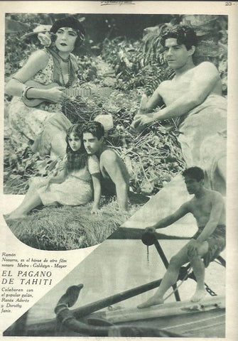 LAMINA 32591: Escenas de El Pagano de Tahiti