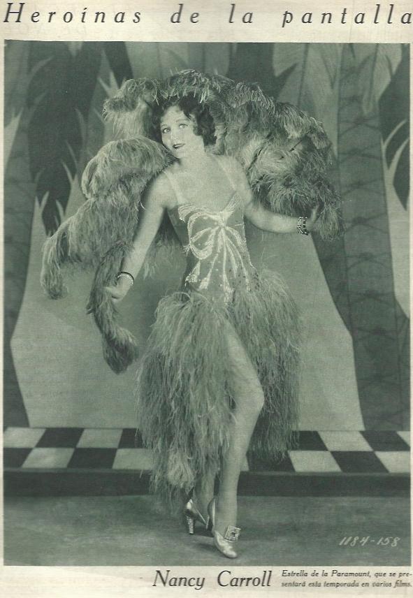 LAMINA 32593: Nancy Carroll