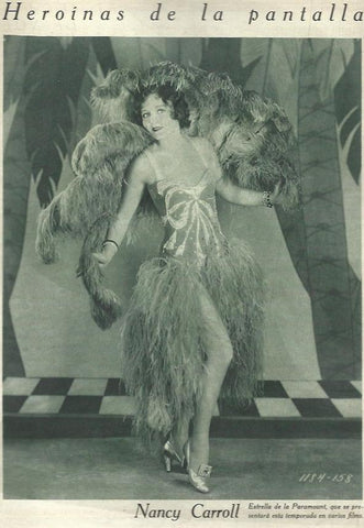LAMINA 32593: Nancy Carroll