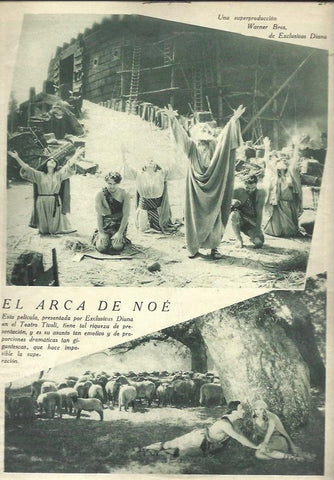 LAMINA 32594: Escenas de El Arca de Noe