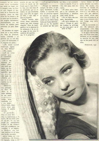 LAMINA 32567: Silvia Sydney