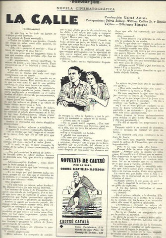 LAMINA 32570: Publicidad de Novetats de cautxu 
