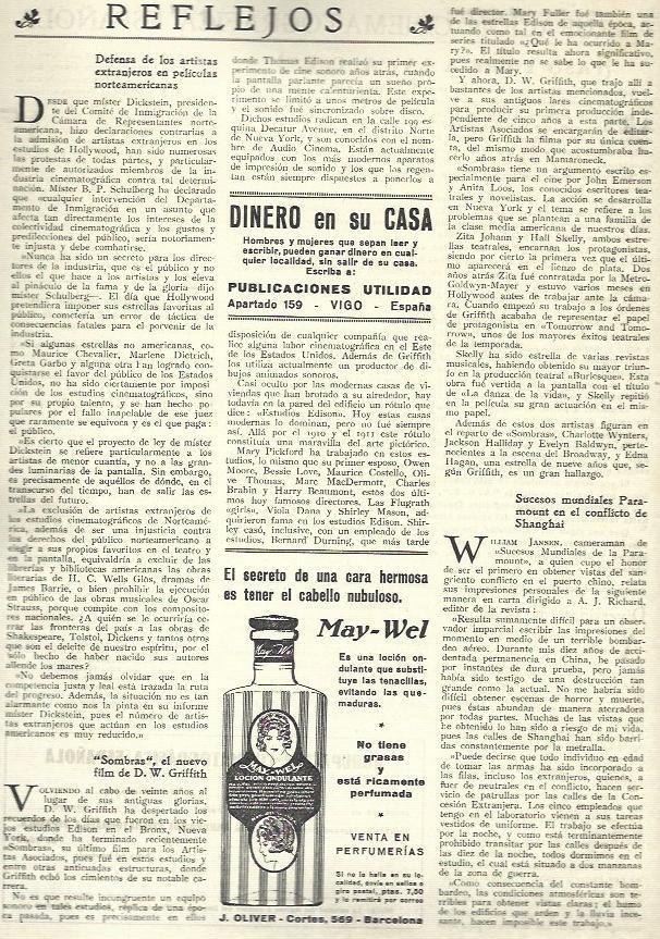 LAMINA 32572: Publicidad de May-Wel
