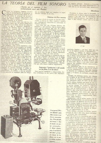 LAMINA 32576: Proyector Western Electric