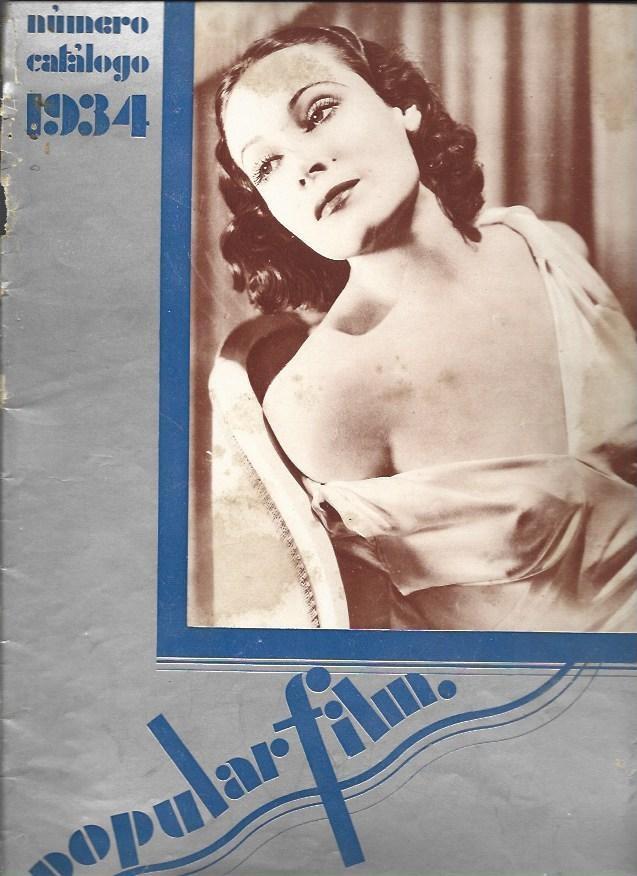 LAMINA 32478: Portada de Popular Films, numero catalogo 1934