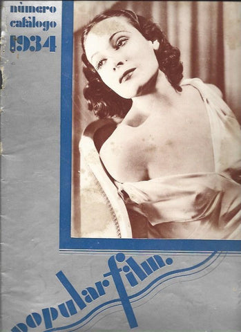 LAMINA 32478: Portada de Popular Films, numero catalogo 1934
