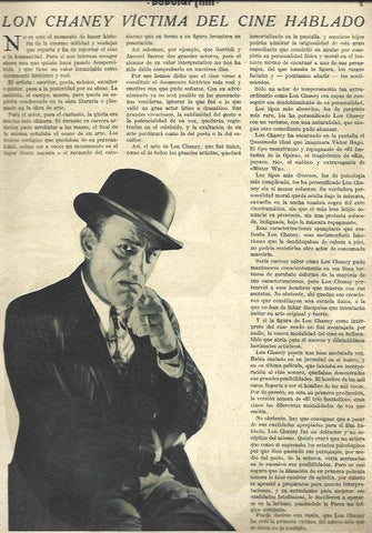 LAMINA 32480: Lon Chaney