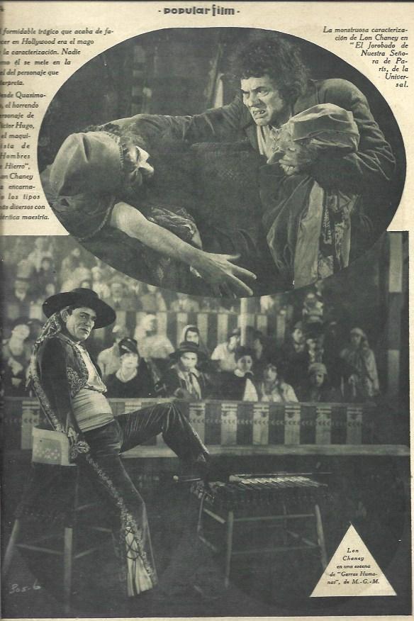 LAMINA 32483: Lon Chaney en Garras Humanas