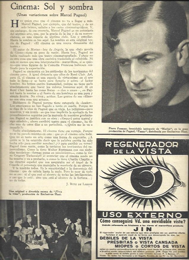 LAMINA 32484: Pierre Fresnay