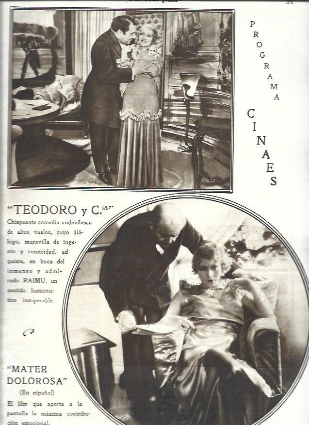 LAMINA 32469: Mater Dolorosa y Teodoro y Ca