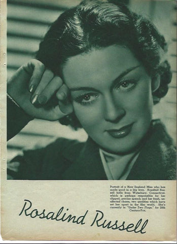 LAMINA 32294: Rosalind Russell