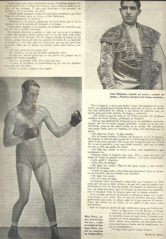 LAMINA 32488: Juan Belmonte y Max Baer