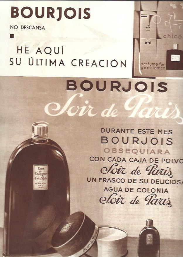 LAMINA 32498: Publiciadad de Bourjois Soir de Paris
