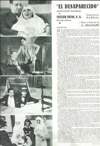 LAMINA 32499: Escenas de El Desaparecido