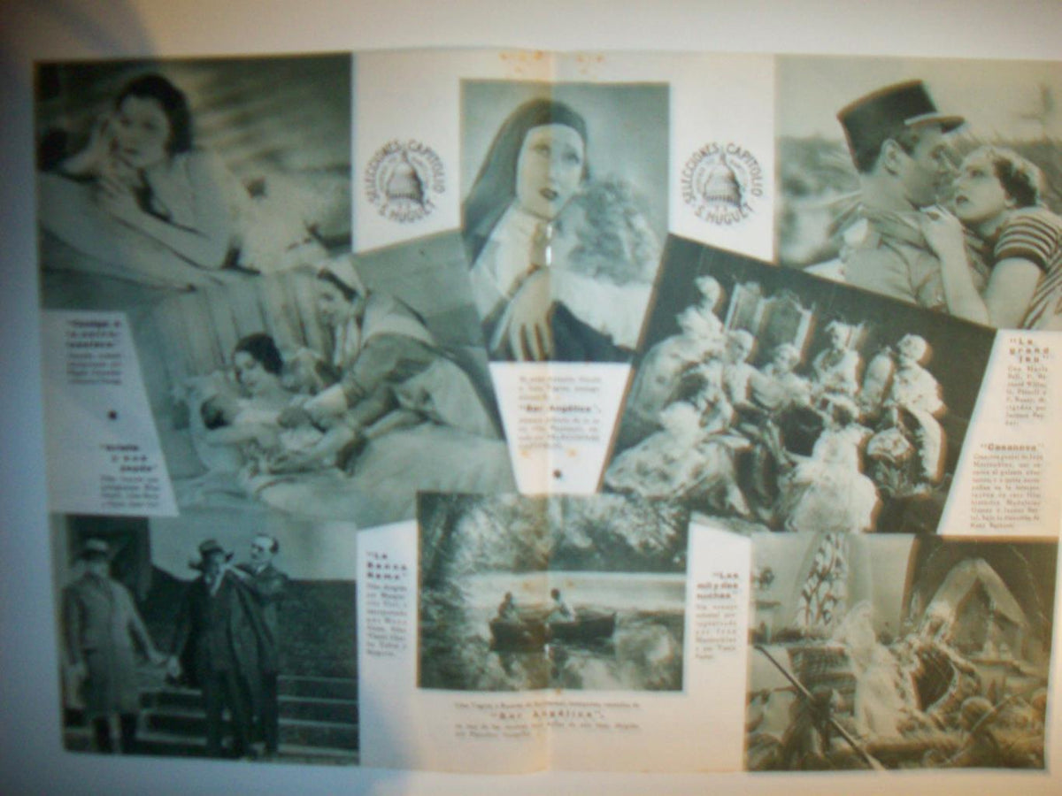 LAMINA 32502: Estrenos de Selecciones Capitolio en 1934