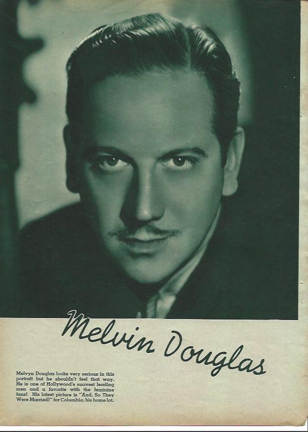 LAMINA 32293: Melvin Douglas